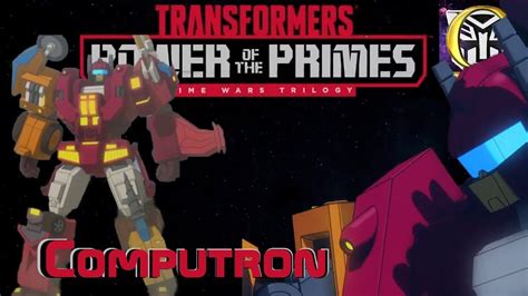 Computron Transformers Prime Wars Trilogy Youtube