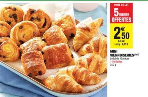 Promo Mini Viennoiseries Chez Carrefour Market ICatalogue Fr