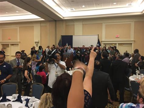 Texas Delegate Supporting Sanders Gets Rowdy At Convention Texas Standard