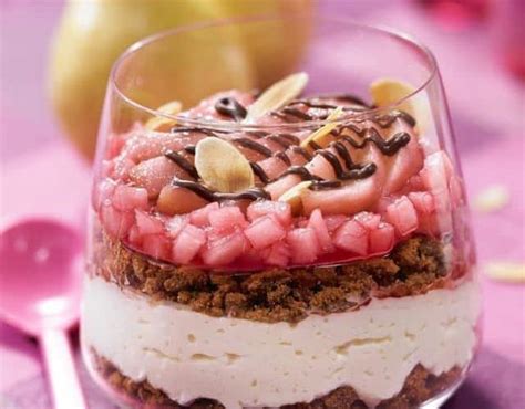 Recette Tiramisu Glacé Façon Poire Pochée au Cassis Galbani