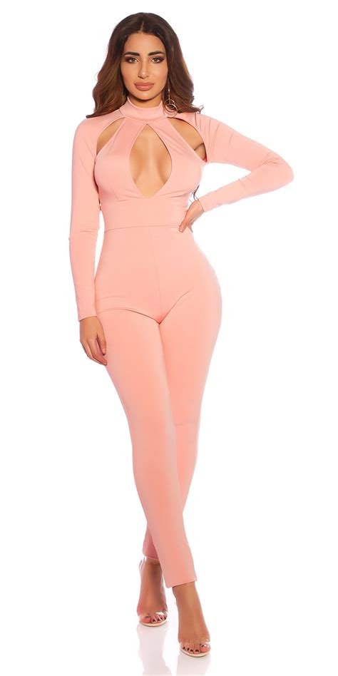 Trendstylez Sexy Figurbetonter Jumpsuit Overall