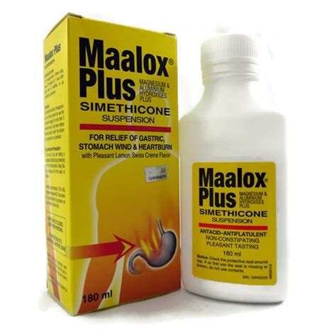 Maalox Plus Suspension Health Online