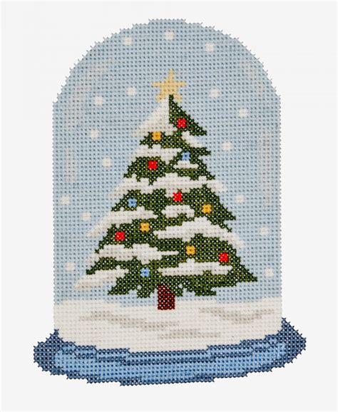 Embroidery Pattern Cross Stitch Christmas Tree Yarnplaza