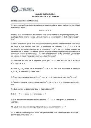 Guía N 4 Matemática Función lineal y afín FUNCIÓN LINEAL Y AFÍN