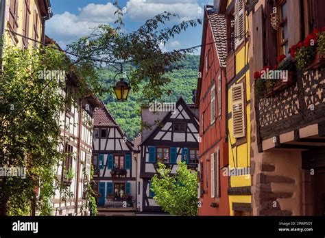 a typical village in Alsace, France Stock Photo - Alamy