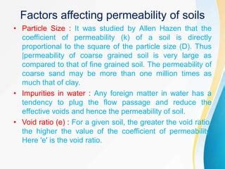 Soil Permeability Pdf