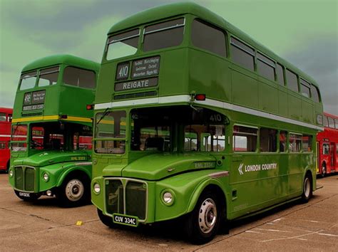 London County Aec Routemasters At Showbus Duxford Sep Flickr