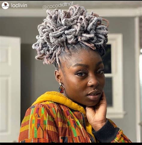 Pin By Ms Kurvy Lady On Natural Hair Journey In 2024 Faux Locs Hairstyles Hair Styles