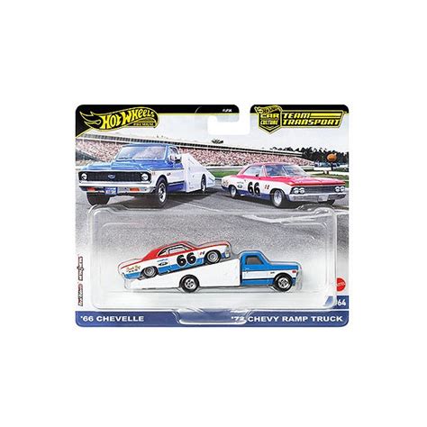 Hot Wheels Team Transport Chevelle Ramp Truck Counting Minis