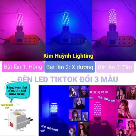 B Ng N Led Tiktok Chuy N I M U Hot M U Trong N Si U S Ng Lazada Vn