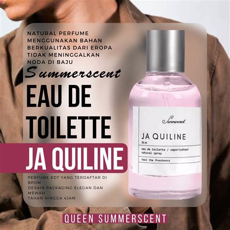 Jual Parfum Summerscent JA QUILINE Eau De Toilette Uni Sex 35ml Wangi