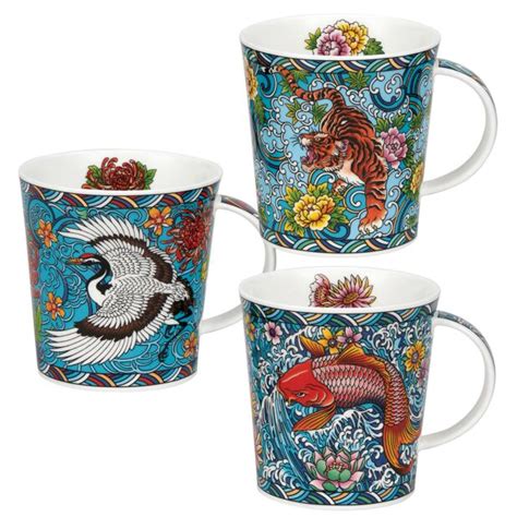 Dunoon Kaiga Lomond Set Of 3 Mugs Temptation Gifts