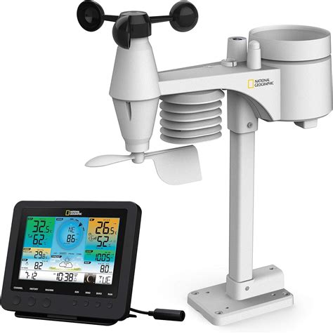 National Geographic Wetterstation Funk Mit Aussensensor Wlan