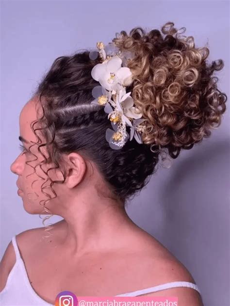 Descubra Image Penteado Para Casamento Em Cabelo Crespo