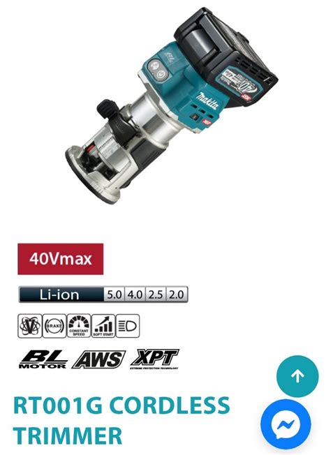 Makita RT001GZ Trimmer Router Furniture Home Living Home