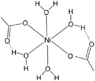 Molecular structures of copper(II) acetate monohydrate (R = CH 3 ) and ...