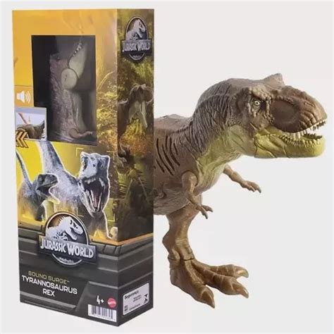 Boneco Jurassic World T Rex Cm Som Mattel