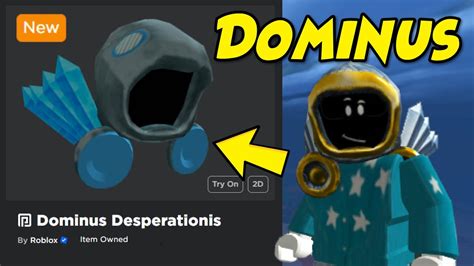 Roblox Just Made New Dominus Ways To Get It Likely Roblox Youtube