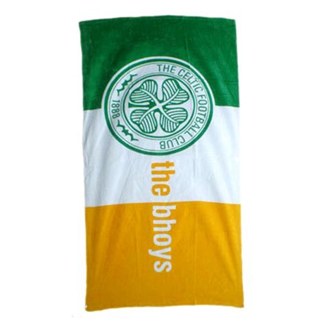 Glasgow Celtic Fc The Bhoys Towel New Sealed Ebay