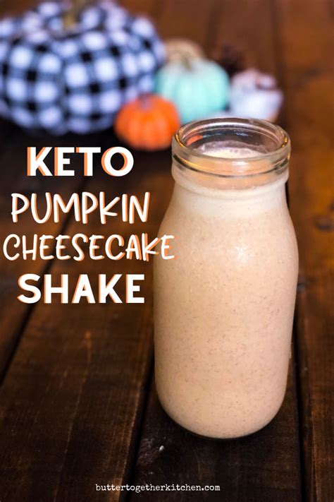 Creamy Keto Pumpkin Cheesecake Shake Recipe