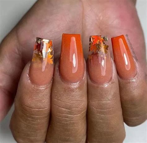 Fall Nail Designs That Match The Fall Aesthetic Fashionisers© Part 6 Fall Acrylic Nails