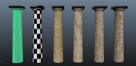 Ancient Greek Doric Columns