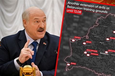 Białoruskie czołgi przy granicy z Polską Łukaszenka podał datę