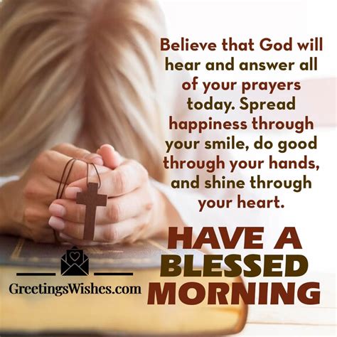 Good Morning Prayer Messages