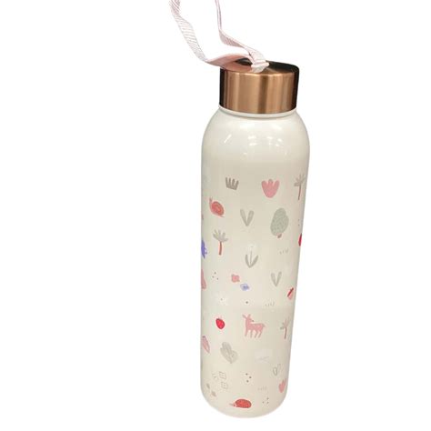 Kikki K Pink Stainless Steel Drink Bottle 650ml(s)