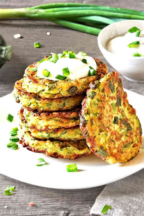 Easy Zucchini Fritters Step By Step Recipe Cooking Journey Blog