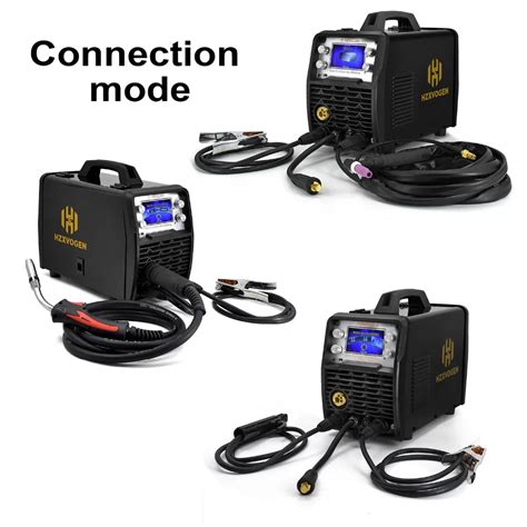 Hzxvogen 200a Aluminum Mig Welder 5 In 1 Multi Process Welding Machin