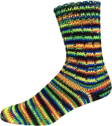 ONline Supersocke 6 Fach Sort 308 Mystik Color Wolle Mausibengels