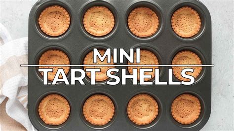 How To Make Tartlet Shells In A Muffin Pan YouTube