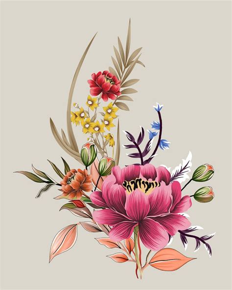 Pin By Rana On Textile Prints Design In Flower Prints Art