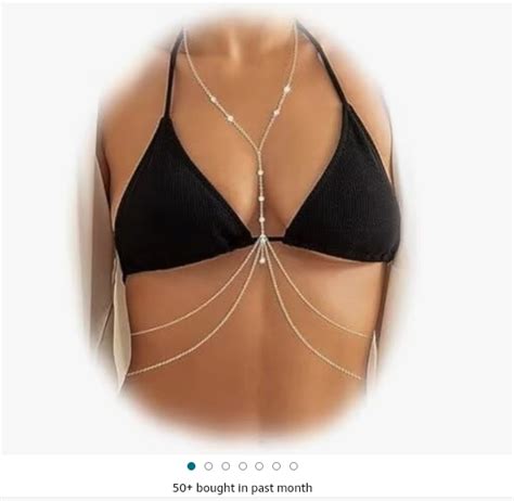 Sexy Body Chains Silver Rhinestone Bra Belly Chain Jewelry Bikini Beach Rave Party Body