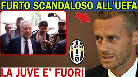 Grande Scandalo Per La Juventus Ceferin Prende Una Decisione Urgente