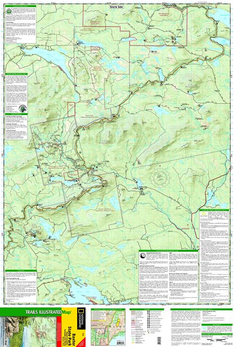 Baxter State Park Map PDF