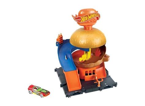 Hot Wheels Pista de Brinquedo Lanchonete de Hambúrgueres Multi em Promoção é no Buscapé