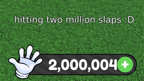 Hitting 2 Million Slaps Slap Battles YouTube