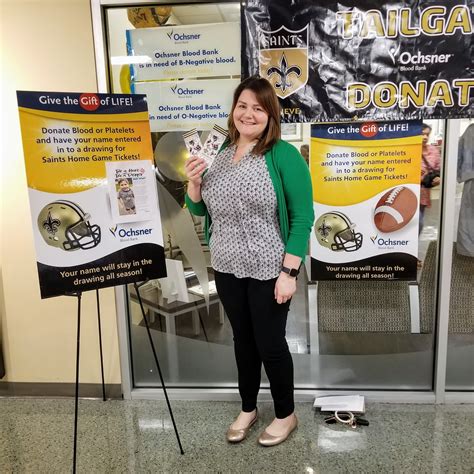 Ochsner Health - Ochsner employee Alicia Merrick donated... | Facebook