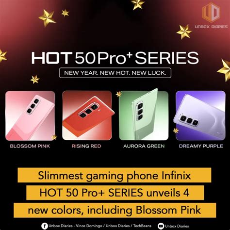Slimmest Gaming Phone Infinix HOT Pro SERIES Unveils New Colors Including Blossom Pink