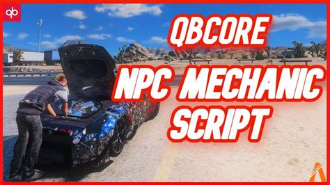 Qbcore Npc Mechanic Script Repair Fivem Tutorial Youtube