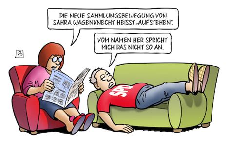 Aufstehen Von Harm Bengen Politik Cartoon Toonpool