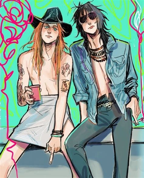 Guns N Roses Metallica Character Art Character Design Axl Rose Gnr