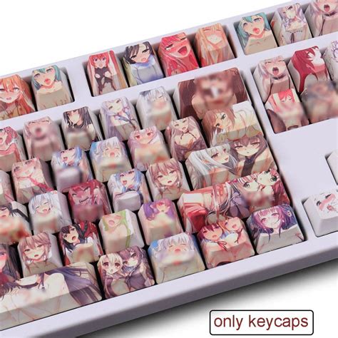 PBT 108 Key Keycap Dye Sublimation OEM Profile Japanese Anime Etsy UK