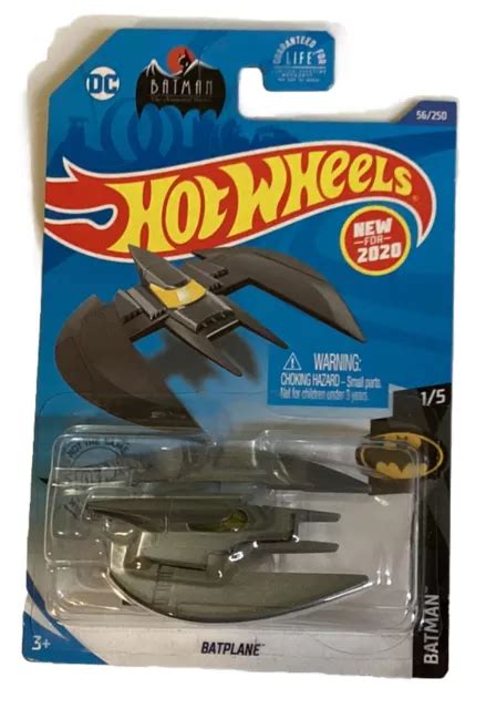HOT WHEELS BATMAN Batplane 56 250 Gris EUR 3 32 PicClick FR