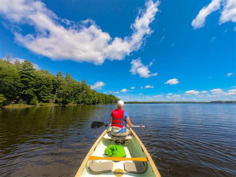 Turtle Flambeau Flowage canoe camping social distancing in Wisconsin