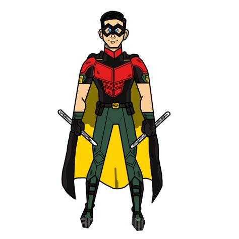 Robin Dick Grayson Teen Titans Redesign By Parisnjones On Deviantart