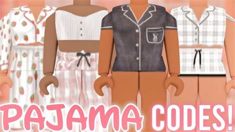 Aesthetic Roblox Pajamas With Codes Links Pj Outfit Coding