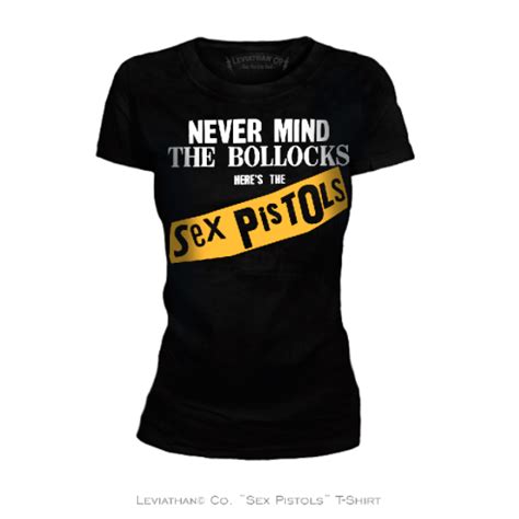 Sex Pistols Women Tshirt Camiseta Leviathan